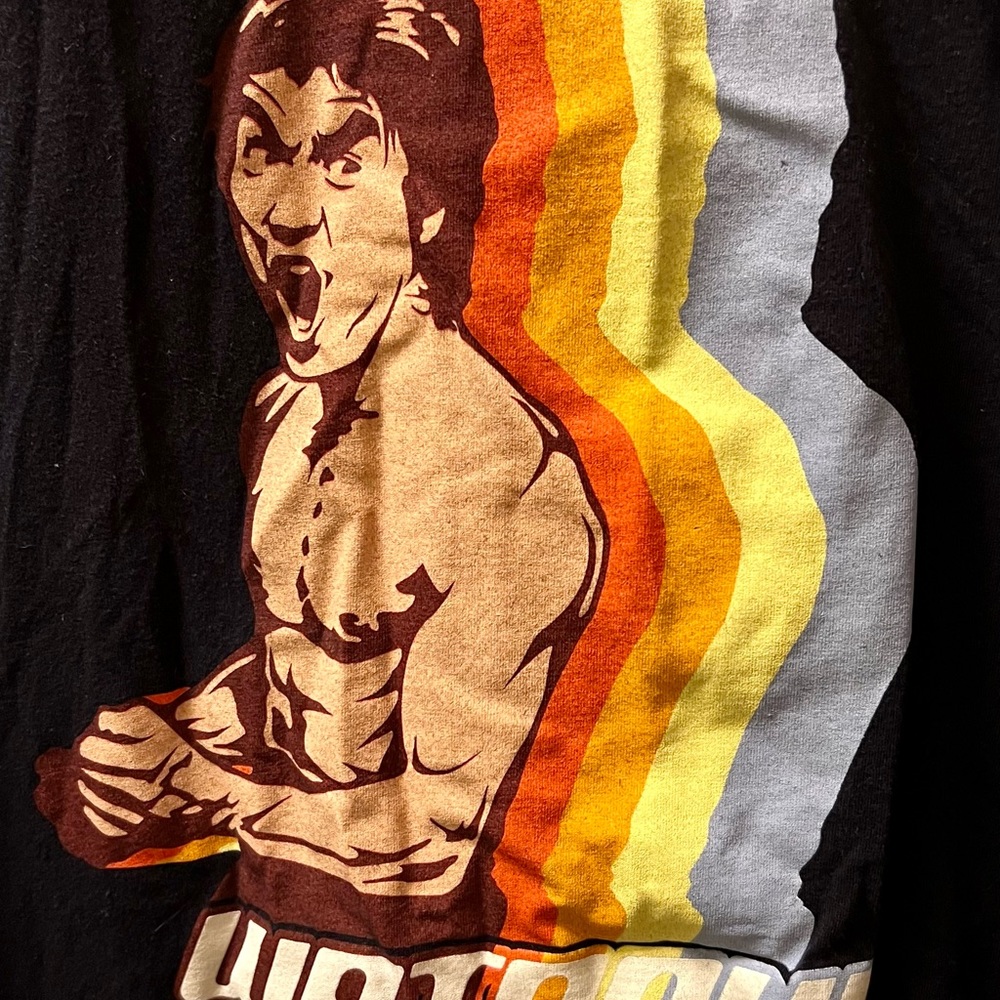 Rare XXL men’s Bruce Lee T-shirt, navy blue